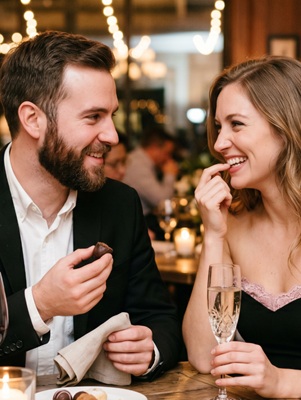 Dining with a gentleman